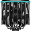 DeepCool Icesleet G6 Stealth šilumos vamzdelis, padengtas juodu nikeliu, 6 tiesioginio kontakto su itin tyliu 140 mm ventiliatoriumi, Premium Cpu oro aušintuvas, suderinamas su Lga 1700 ir Am5
