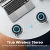 Kompiuterio kolonėlės Deeyaple bluetooth garsiakalbis, mažas nešiojamas muzikos grotuvas 5.3, ipx7 atsparus vandeniui, belaidis stereo sujungimas, laisvų rankų įranga, rgb apšvietimas, skirtas stovyklavimui lauke, sodo vakarėliams, kelionėms, 50% garsumas, 12 val. atkūrimas, j