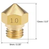 Default 3d spausdintuvo antgalis Mk10, M7 sriegis, 0.2 mm, 1.75 mm