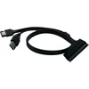 Default Adapteris Sata 22pin į Esata + Usb duomenų ir maitinimo kabelis