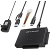 Default Adapteris Sata/ide į Usb 3.2 su maitinimo bloku 2.5/3.5" Hdd