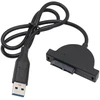 Default Usb 3.0 į Sata adapterio kabelis 7+6 kontaktų, Slimline