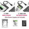 Default Usb 3.0 į Sata adapteris 2.5/3.5 colio Hdd/ssd