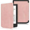 Dėklas, skirtas Pocketbook Verse Pb629 / Verse Pro Pb634 e-skaitykliui 6 colių atverčiamas dėklas su automatine miego/budėjimo funkcija, rožinio aukso spalvos