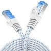 Deleycon Cat 8.1 tinklo kabelis 1.5m, 40 Gbit/s, baltas