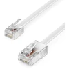 Deleycon telefono kabelis rj11 į rj45 modulinis kabelis 99% vario awg 28 plokščias kabelis rj11 kištukas į rj45 tinklo kištuką telefono lizdas modemas maršrutizatorius faksas isdn dsl vdsl internetas baltas 50 m