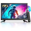 Desobry 19 colių mažas televizorius su integruotu Dvd grotuvu, 1080p lauko televizorius palaiko anteną Hdmi Usb Av įvestį 12 V televizorius kemperiui/stovyklavimui/nameliui ant ratų