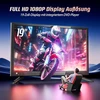 Desobry 19 colių mažas televizorius su integruotu Dvd grotuvu, 1080p lauko televizorius palaiko anteną Hdmi Usb Av įvestį 12 V televizorius kemperiui/stovyklavimui/nameliui ant ratų