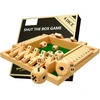 Deuxyu shut the box 4 žaidėjams, medinis kauliukų žaidimas su 8 kauliukais, tradicinis kauliukų žaidimas suaugusiems ir vaikams, šeimos žaidimai, smagus žaidimas, stalo kauliukų žaidimo žaislas