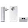 Devolo Magic 2 Wifi 6 (ax) Starter Kit: 2 x Cpl Wifi adapteriai, Gigogne lizdas (2400 Mb/s, 3 x Gigabit Ethernet prievadai, Mesh), idealiai tinka nuotoliniam darbui, žaidimams, transliacijai, prancūziškas lizdas