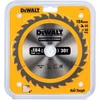 Dewalt dt1942-qz construction pjūklo diskas, geltonas, 184 x 30 mm