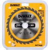 Dewalt dt1942-qz construction pjūklo diskas, geltonas, 184 x 30 mm