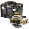 Dewalt Xr 18 V 190 mm akumuliatorinis diskinis pjūklas be šepetėlių Fv Advantage be įkroviklio/akumuliatoriaus su Tstak Vi lagaminu, įvairiaspalvis