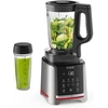 Didelio greičio blenderis Tefal Infinymix Bl91hd31, 5 automatinės programos + rankinis nustatymas, 2,6 l tritan konteineris, komplekte 600 ml kelioninis puodelis / trintuvas / receptų knygelė, sidabrinis