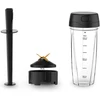Didelio greičio blenderis Tefal Infinymix Bl91hd31, 5 automatinės programos + rankinis nustatymas, 2,6 l tritan konteineris, komplekte 600 ml kelioninis puodelis / trintuvas / receptų knygelė, sidabrinis