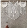 Didelis „cbxsf“ macramé sienų dekoravimas, bohemiškas sienų dekoras, macramé gobelenas virš lovos galvūgalio