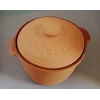 Didelis glazūruotas molinis puodas 7,5 l