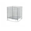 Didelis metalinis ekspozicinis dėklas 80x80 cm, sidabrinis (Ekspozicinė prekė)