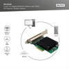 Digitus 2.5 gigabitų ethernet serverio tinklo plokštė - 4 portų rj45 - nic - rtl8125b - 10/100/1000/2500 mbps
