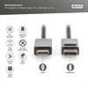 Digitus dp į hdmi kabelis su led 4k/30hz, 3 m aliuminio korpusas, paauksuotas, palaiko 4k30hz