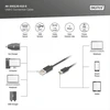 Digitus Usb 3.2 Gen1 jungiamasis kabelis - 1.0 m - Usb A (male) į Usb C (male) - 5 Gbit/s - jungiamasis kabelis - juodas