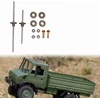 Dilwe tiesiakrumpliaratinė pavara metalinė tiesiakrumpliaratinė pavara motociklo krumpliaratinis rinkinys, skirtas Unimog P06 modelio Rc automobilio kėbulo priedams, numatytasis