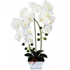 Dirbtinė orchidėja graži orchidėja vazone dirbtinės gėlės dekor premium