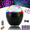 Disco kamuolys, disco lemputės 16 spalvų valdomos muzika disco šviesa bluetooth