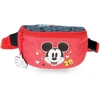 Disney Mickey Get Moving penalas trigubas daugiaspalvis 22 x 12 x 5 cm, spalvingas, diržo krepšys