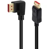 Displayport 1.4 Kampinis Kabelis 1.8m, 8k/60hz, 4k/144hz