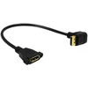 Displayport 90° prailgintuvas (dp Male į Female) 30cm