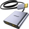 Displayport į 2 Hdmi adapteris, 4k dvigubam monitoriui