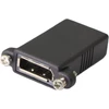 Displayport jungtis Dp moteris į Dp moterį Displayport prailginimo kabelio jungties adapteris su skydo montavimo sagties lizdu ir varžtu