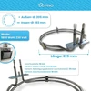 Dl-pro kaitinimo elementas karšto oro šildytuvas 1800 w 230 v, skirtas beko blomberg 262900063 262900074 kaneta 3118 orkaitei