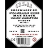 Docsmagic.de Kortelių dėklai, 500 vnt., Standartinis dydis 66x91 mm, Juodi