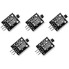 Dollatek 5 vnt. Hall'o efekto Ky-003 magnetinio jutiklio modulis Dc 5v, skirtas Arduino Pic Avr išmaniesiems automobiliams