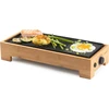 Gertuvė Domo do9270g plancha grilis bamboo style 'just us' - medžio efektas - danga be pfas - 1000 w