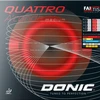 Donic Guma Quattro Aconda Medium, variantai 1,8 mm, juoda