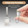 Donwei usb atmintinė, mini usb atmintinė, 128 gb, galima pakabinti ant raktų pakabuko, lengva nešiotis.