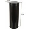 Dosenritter 2 x apvalios kavos kapsulių dėžutės / laikymo indai, hermetiškas metalas po 200 g, Earl Pilkas, apie 20 kavos kapsulių, 20 x 7 cm (a), taip pat idealiai tinka kaip baltymų, cukraus ar prieskonių indelis