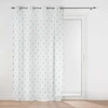 Douceur D'intérieur, Geokid Sage 140 x 240 cm smėliasrove apdorotos spausdintos užuolaidos su kilpelėmis