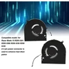 Dpofirs cpu + gpu aušinimo ventiliatoriaus pakeitimas, skirtas blade 15 rz09 0301 rz09 0288 rz09 0330 rz09 0238, dfs5k123043635 dfs5k121144645 pakaitinis ventiliatorius (cpu gpu ventiliatorius)