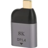Dpofirs usb c į displayport adapteris 8k @ 60hz belaidis nešiojamas type c male į dp female jungtis, skirta windows, dell, hp