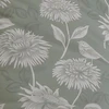 Patalynės komplektas Dreams & Drapes Design - Chrysanthemum - lengvai prižiūrimas antklodės užvalkalų komplektas - vienvietis, žalios spalvos