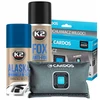 Drėgmės sugėriklis K2 + Langų atitirpinimo priemonė Alaska ir antifog priemonė Fox automobilių langams