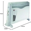 Drexon 743300 Mobilus konvektorius 2000 W Turbo