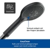 Duravit Universal dušo sistema, dušo komplektas su 3 srovės tipais (rain, Pulse, Mono), dušo stovas (700 mm) su reguliuojamo aukščio rankiniu dušu, dušo žarna su apsauga nuo susisukimo, matinė juoda