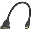 Duttek Mini Displayport į Displayport ilginamasis kabelis, 8k@60hz Mini Displayport Male į Displayport Female dvikryptis perdavimo Displayport į Mini Displayport kabelis 0.3m