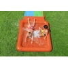 Dviguba vandens čiuožykla Super Splash Bestway trasa 531cm baseinėlis 129l dušas