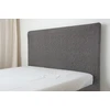Dvigulė minkšta lova Bestcovers Vestiletto 200x220, pilki atspalviai
